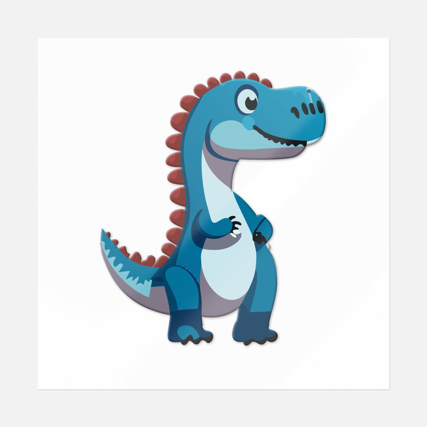 Dinosaur Time Rover Sticker Dino Time Sticker | UV DTF Transfer Stickers