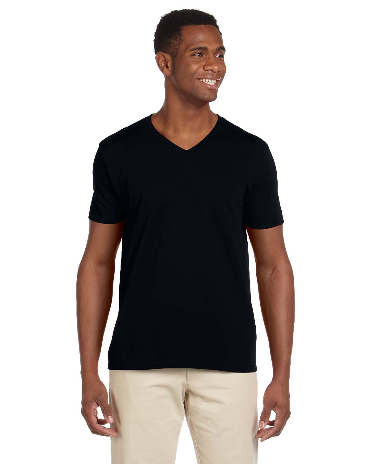 Gildan G64V Softstyle V-Neck T-Shirt | Adult Tee
