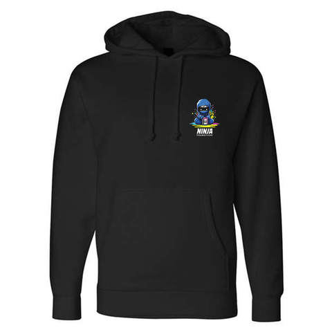 Dark Ninja Logo Hooded Sweatshirt