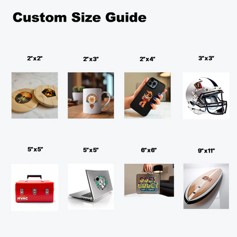 Permanent Stickers | Durable Custom Permanent Stickers