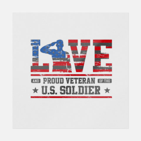 Love And Proud US Soldier