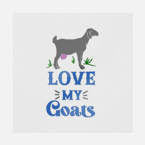 Love My Goats Transfer