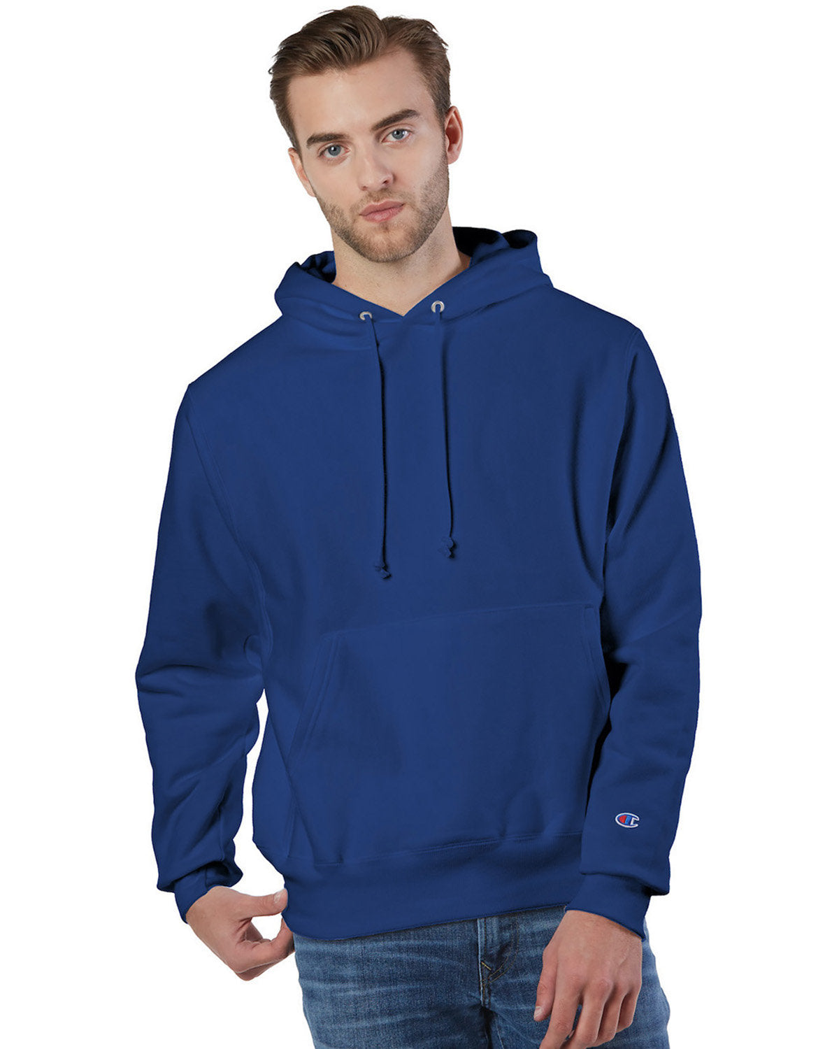 Champion S1051 Reverse Weave Pullover Hooded Sweatshirt - Shop Now