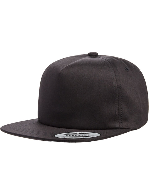 Yupoong Y6502 Adult Unstructured 5-Panel Snapback Cap