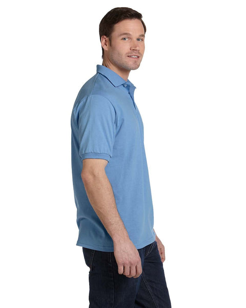 Hanes 054 Adult 50/50 EcoSmart Jersey Knit Polo