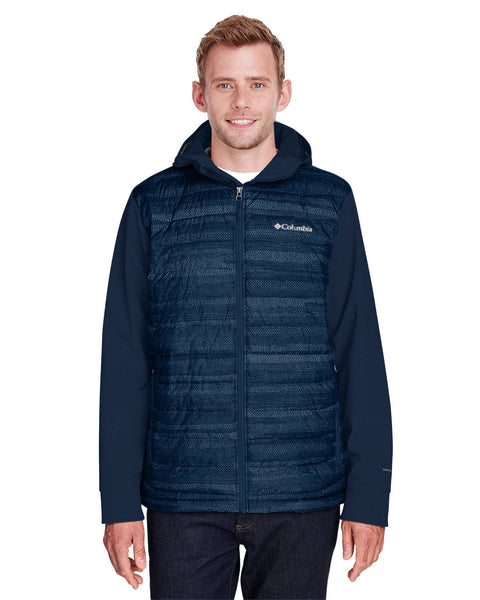 Columbia 1864631 Chaqueta híbrida Powder Lite para hombre