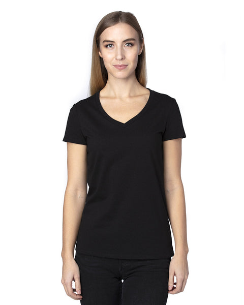 Threadfast Apparel 200RV - Camiseta con cuello en V para mujer