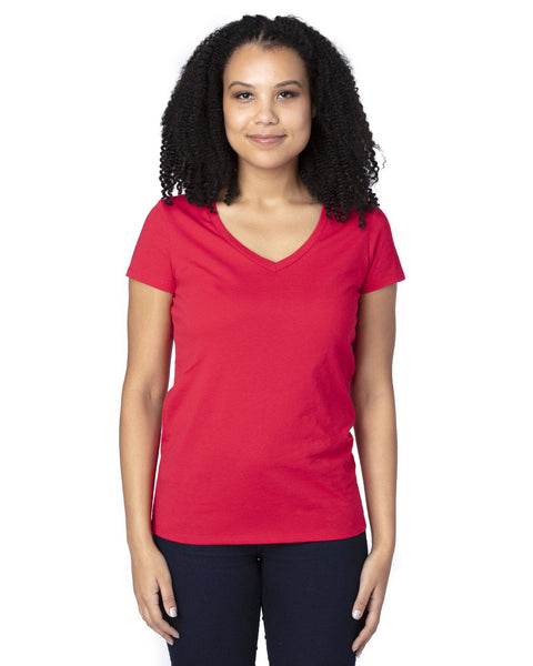 Threadfast Apparel 200RV Ladies' Ultimate V-Neck T-Shirt