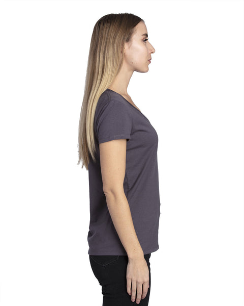 Threadfast Apparel 200RV - Camiseta con cuello en V para mujer