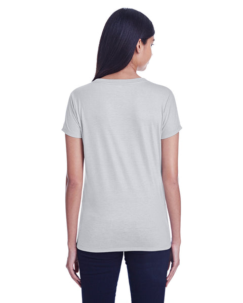 Threadfast Apparel 240RV Ladies' Liquid Jersey V-Neck T-Shirt