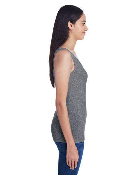 Anvil 2420L Camiseta sin mangas elástica para mujer