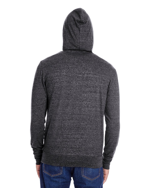 Threadfast Apparel 302Z Unisex Triblend Full-Zip Light Hoodie