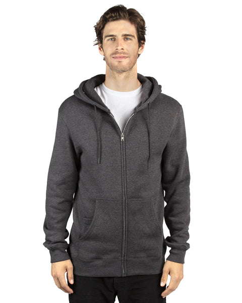 Threadfast Apparel 320Z Unisex Ultimate Fleece Full-Zip Hooded Sweatshirt