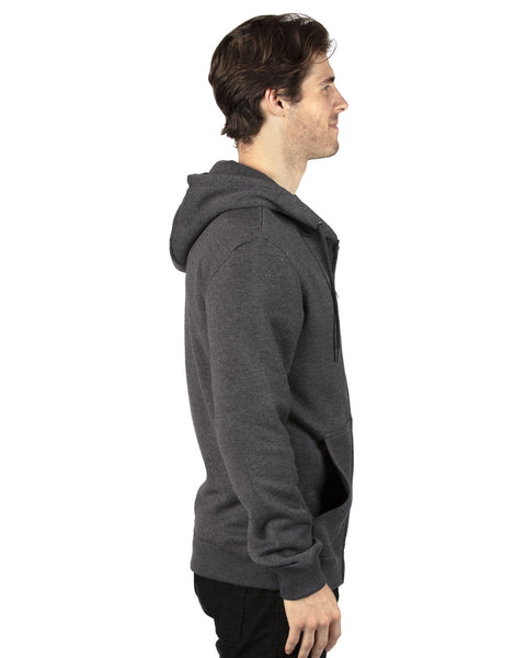 Threadfast Apparel 320Z Ultimate - Sudadera con capucha y cierre completo de forro polar unisex