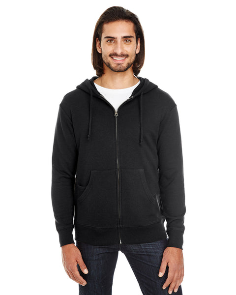 Threadfast Apparel 321Z Unisex Triblend French Terry Full-Zip