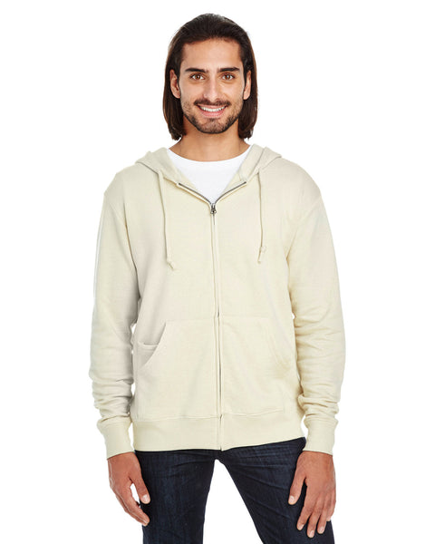 Threadfast Apparel 321Z Unisex Triblend French Terry Full-Zip