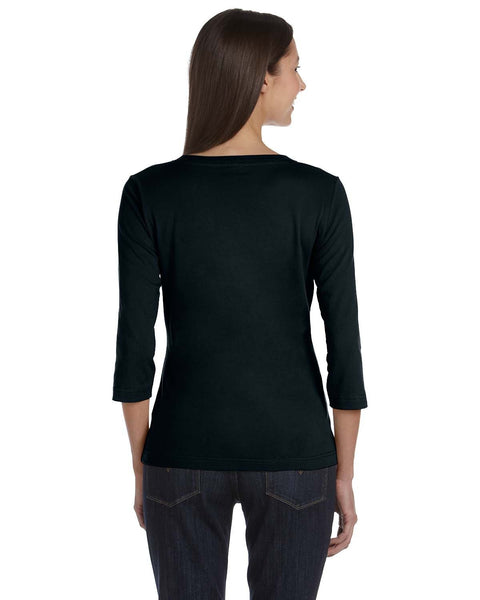 LAT 3577 Ladies' Premium Jersey 3/4-Sleeve T-Shirt