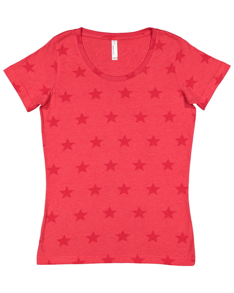 Code Five 3629 Camiseta de cinco estrellas para mujer