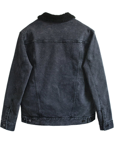 Threadfast Apparel 372J Unisex Sherpa-Lined Denim Jacket