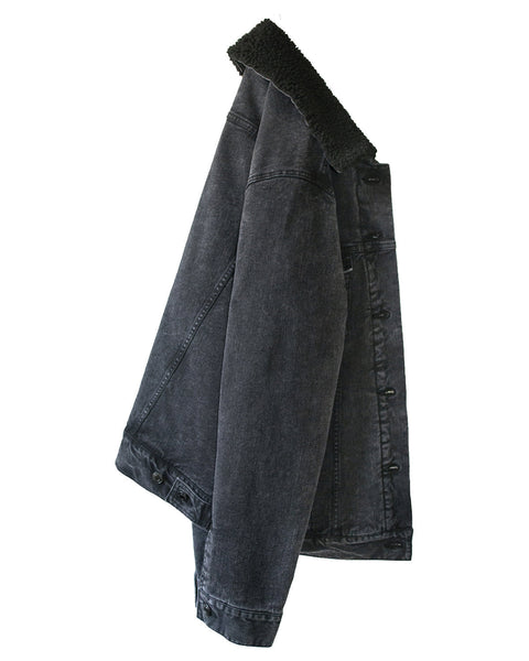 Threadfast Apparel 372J Unisex Sherpa-Lined Denim Jacket