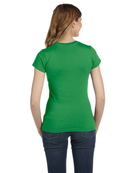 Anvil 379 Camiseta ajustada ligera para mujer