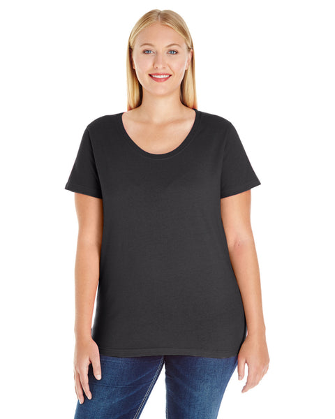 LAT 3804 Camiseta con curvas para mujer