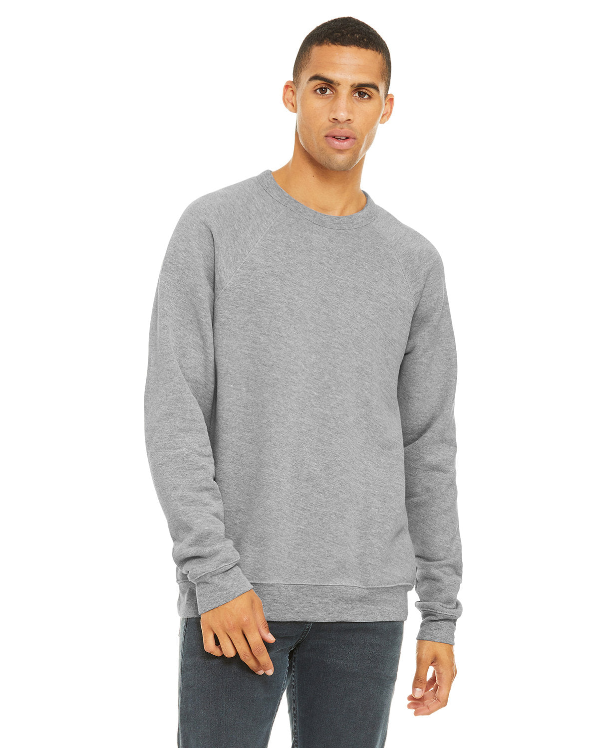 Bella Canvas 3901 Unisex Fleece Crewneck Sweatshirt