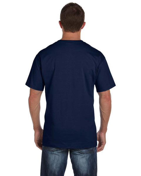 Fruit of the Loom 3931P Adult HD Cotton Pocket T-Shirt