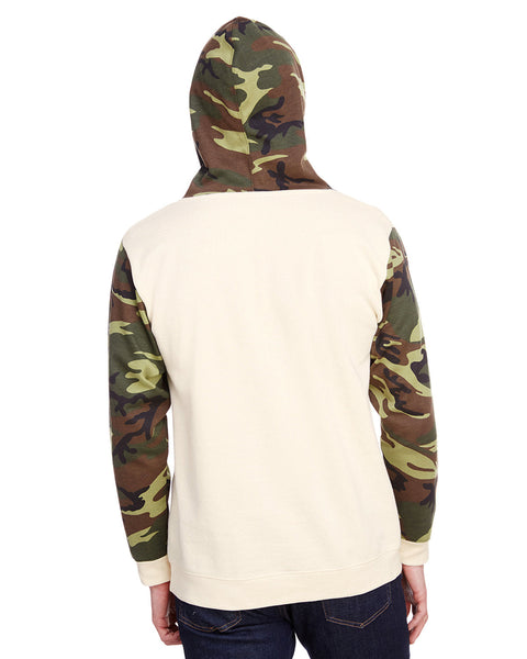 Code Five 3967 Men's Fashion Camo Hooded Sweatshirt