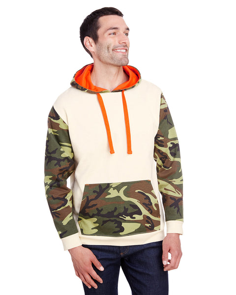 Code Five 3967 Men's Fashion Camo Hooded Sweatshirt