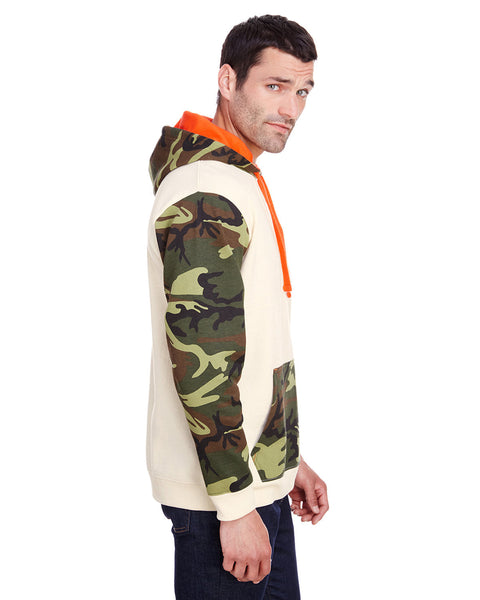 Code Five 3967 Men's Fashion Camo Hooded Sweatshirt