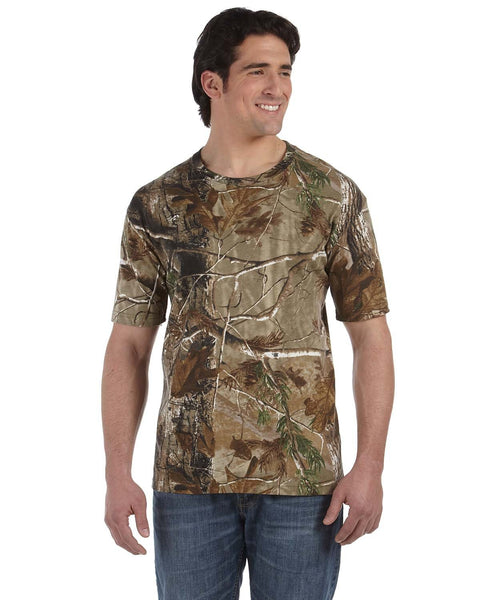 Code Five 3980 - Camiseta de camuflaje Realtree para hombre