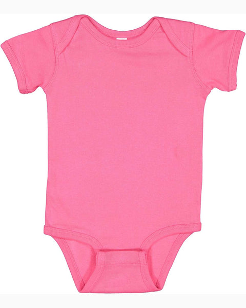 Rabbit Skins 4400 Infant Baby Rib Bodysuit