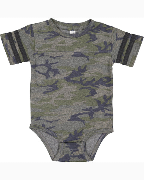 Rabbit Skins 4437 Infant Football Bodysuit