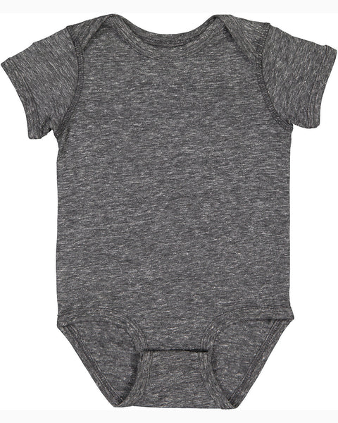 Rabbit Skins 4491 Infant Harborside Melange Jersey Bodysuit