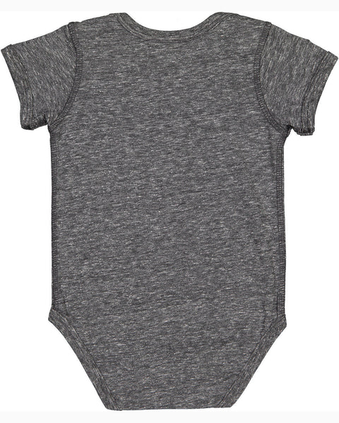 Rabbit Skins 4491 Infant Harborside Melange Jersey Bodysuit