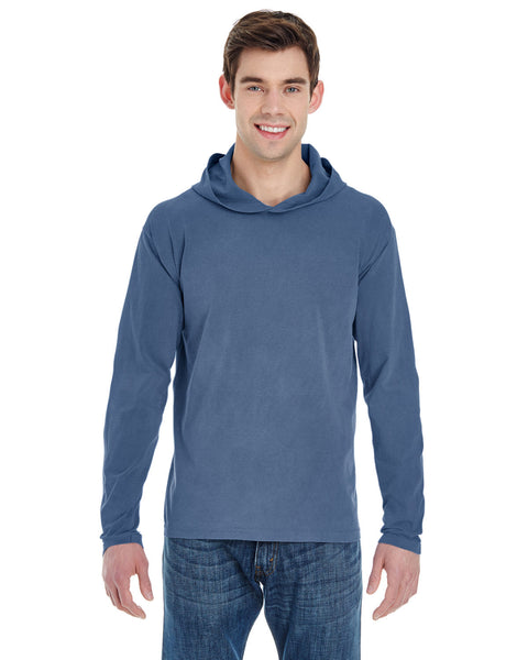 Comfort Colors 4900 Adult Heavyweight Long-Sleeve Hooded T-Shirt