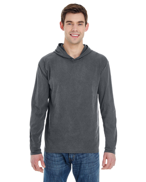 Comfort Colors 4900 Adult Heavyweight Long-Sleeve Hooded T-Shirt