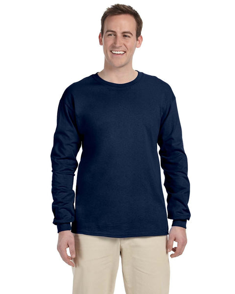 Fruit of the Loom 4930 Adult HD Cotton Long-Sleeve T-Shirt