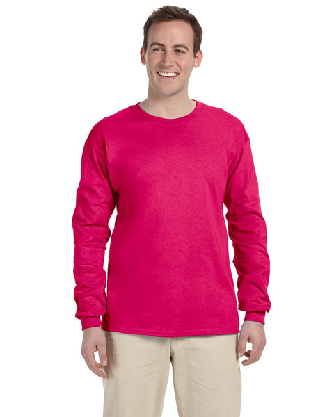 Fruit of the Loom 4930 Adult HD Cotton Long-Sleeve T-Shirt