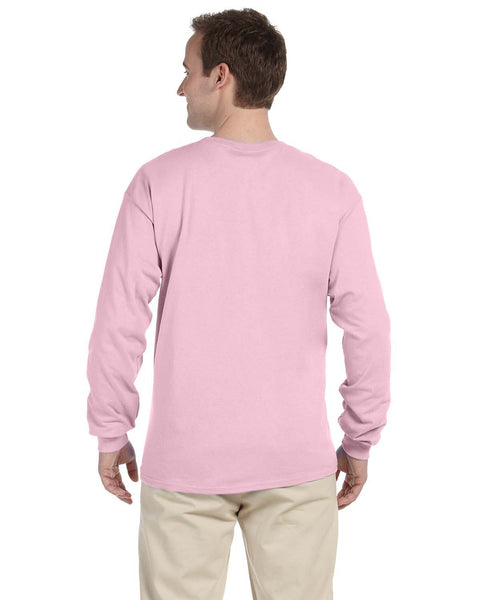 Fruit of the Loom 4930 Adult HD Cotton Long-Sleeve T-Shirt