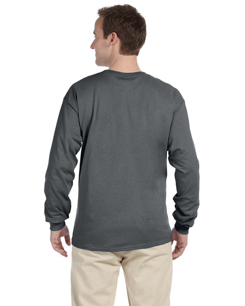 Fruit of the Loom 4930 Adult HD Cotton Long-Sleeve T-Shirt