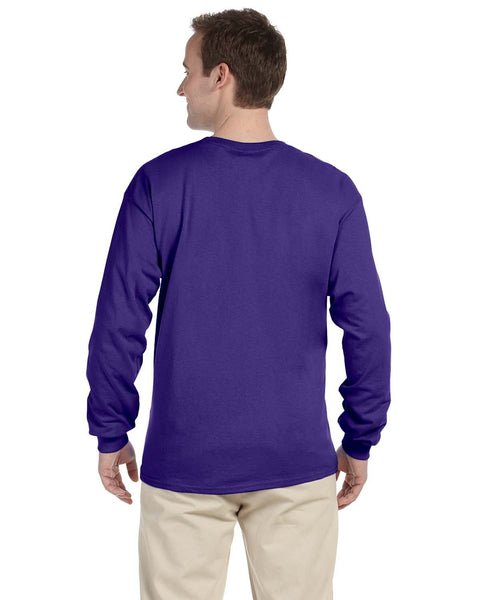 Fruit of the Loom 4930 Adult HD Cotton Long-Sleeve T-Shirt