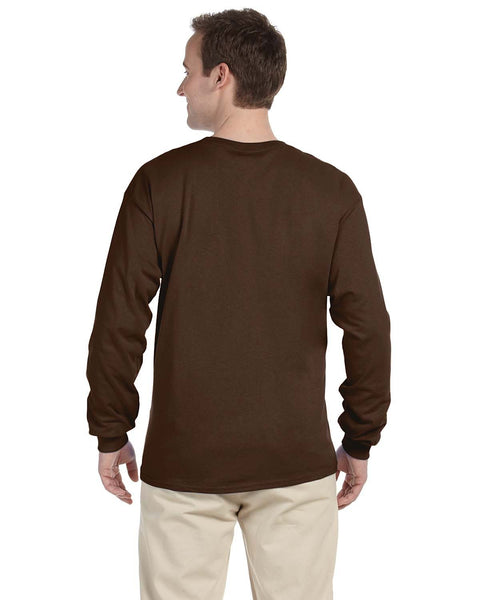 Fruit of the Loom 4930 Adult HD Cotton Long-Sleeve T-Shirt