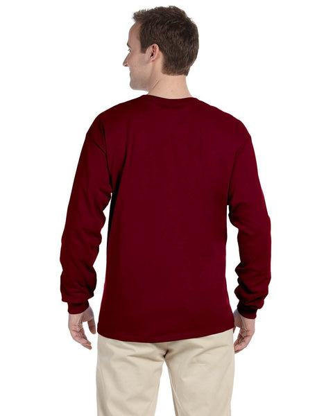 Fruit of the Loom 4930 Adult HD Cotton Long-Sleeve T-Shirt