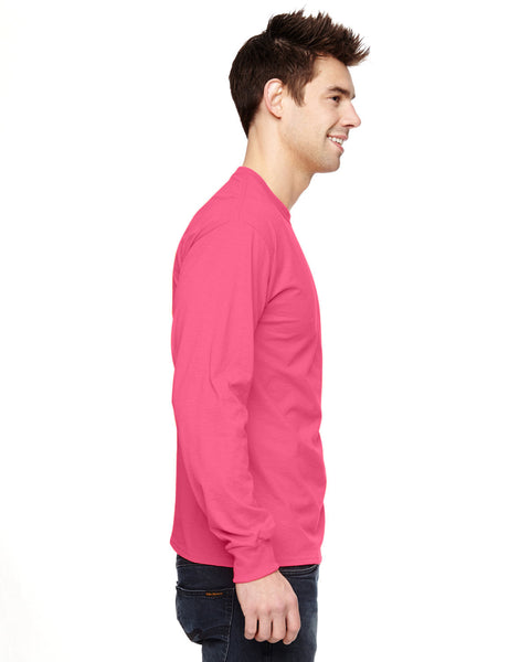 Fruit of the Loom 4930 Adult HD Cotton Long-Sleeve T-Shirt