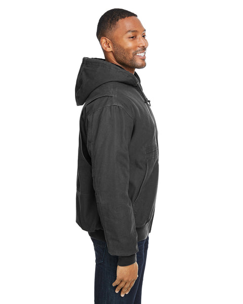 Dri Duck 5034 Men's Laramie Canvas Hooded Jacket