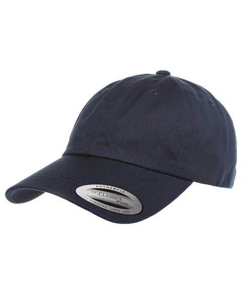 Yupoong 6245CM Gorra de papá de sarga de algodón de perfil bajo para adulto