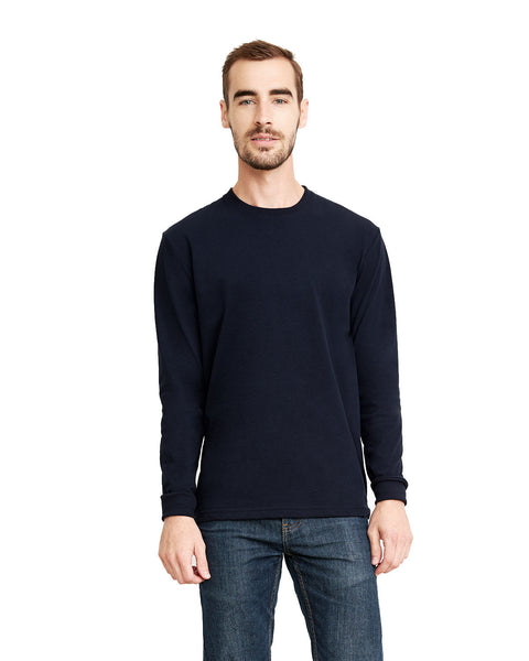 Next Level 6411 Unisex Sueded Long-Sleeve Crew