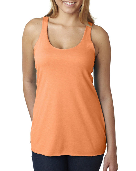 Next Level 6733 Triblend Racerback Tank para mujer